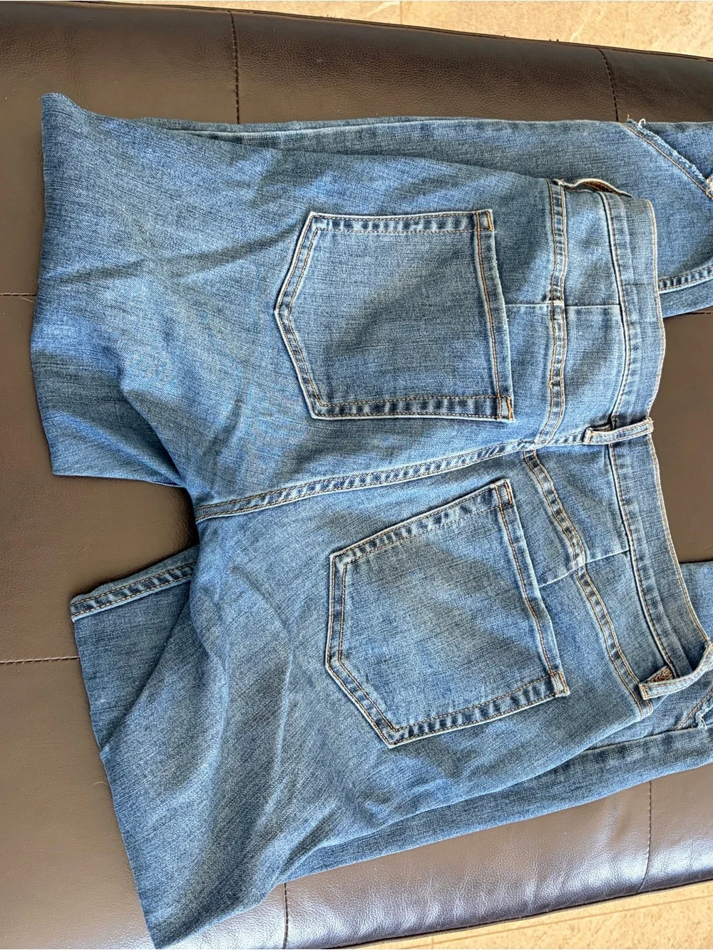 Free People Distressed Skinny Jeans we the free 28